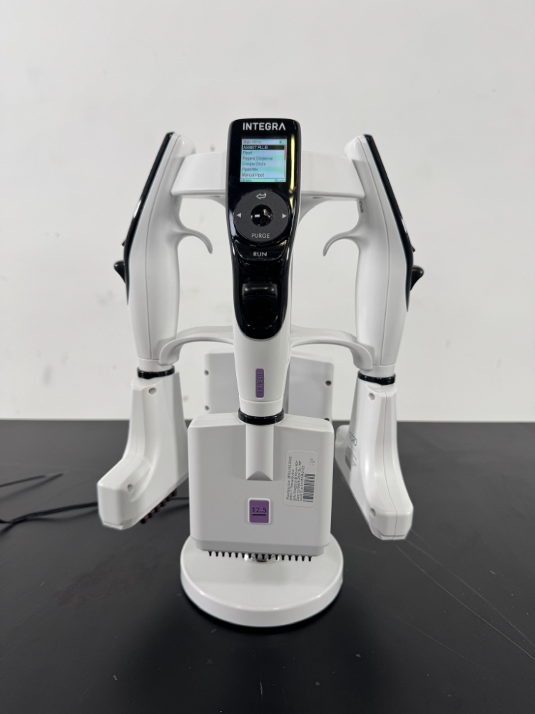Image of Integra Electronic Multichannel Pipettes w/Stand - Quantity 4